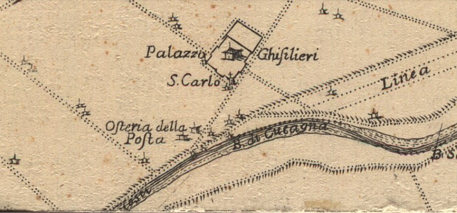 Osteria della Posta di San Carlo (FE), Andrea Chiesa e Giuseppe Benedetti, 1740